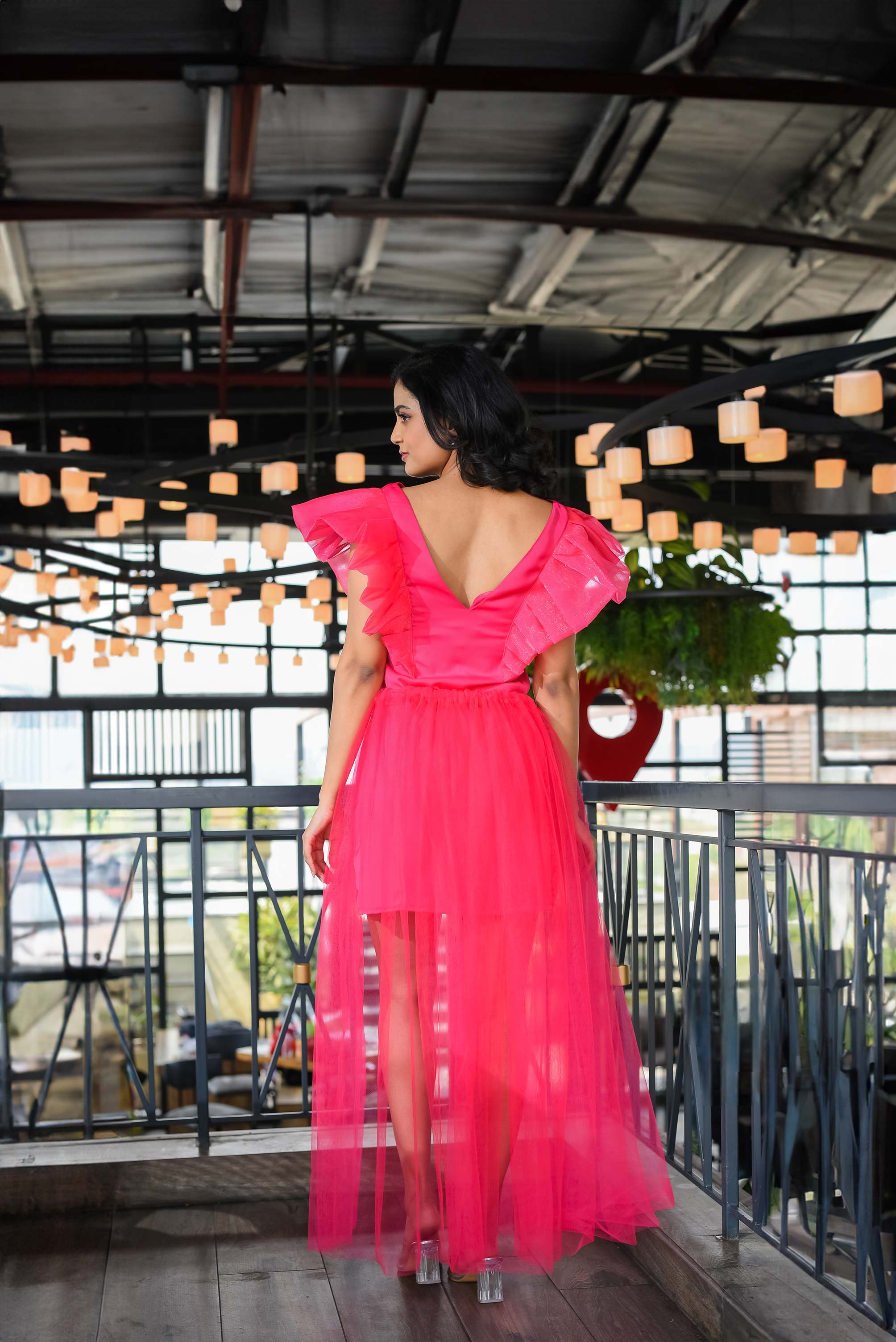 Heartfelt Pink Princess long Dress