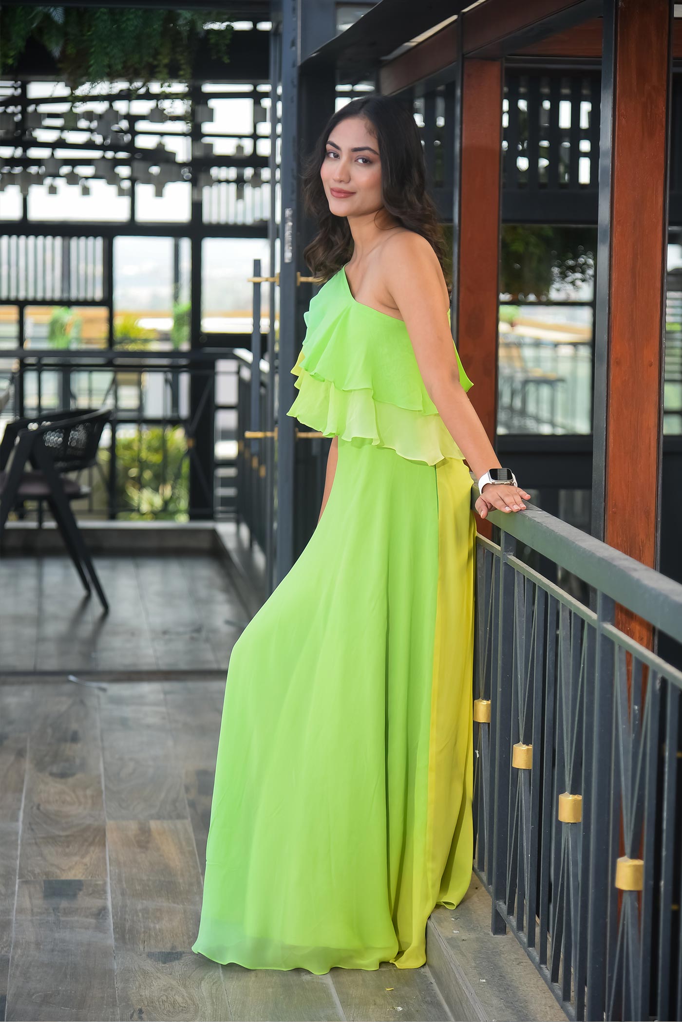 Ombre Summery Maxi Dress