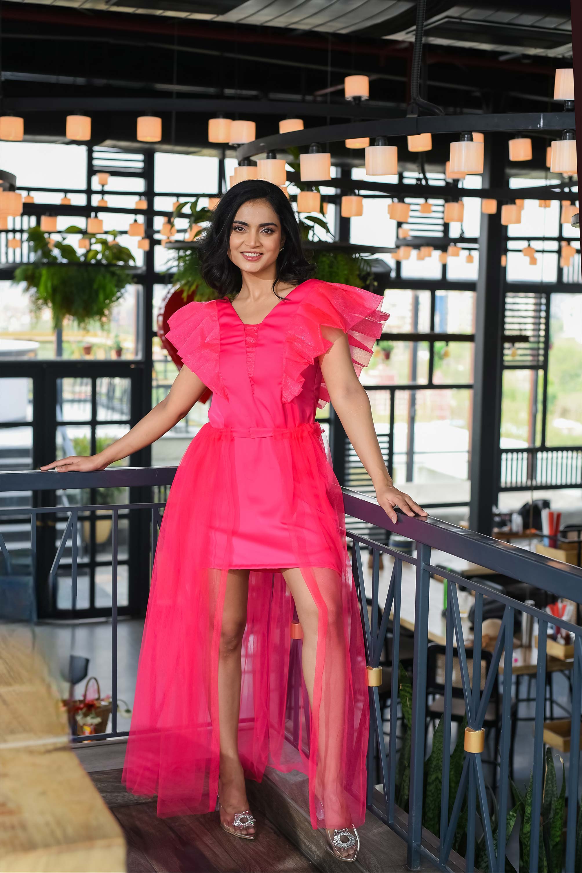 Heartfelt Pink Princess long Dress