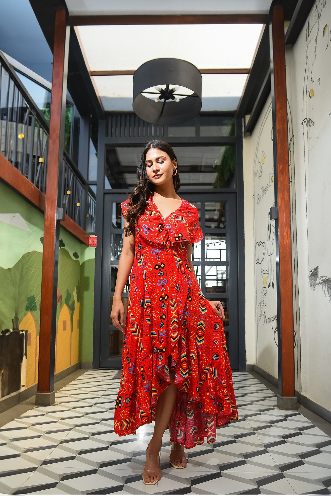 High Tea A line Dress