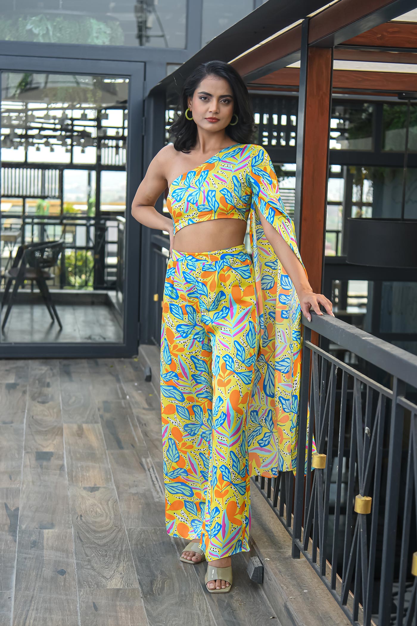 Tropicana Printed Coord Set