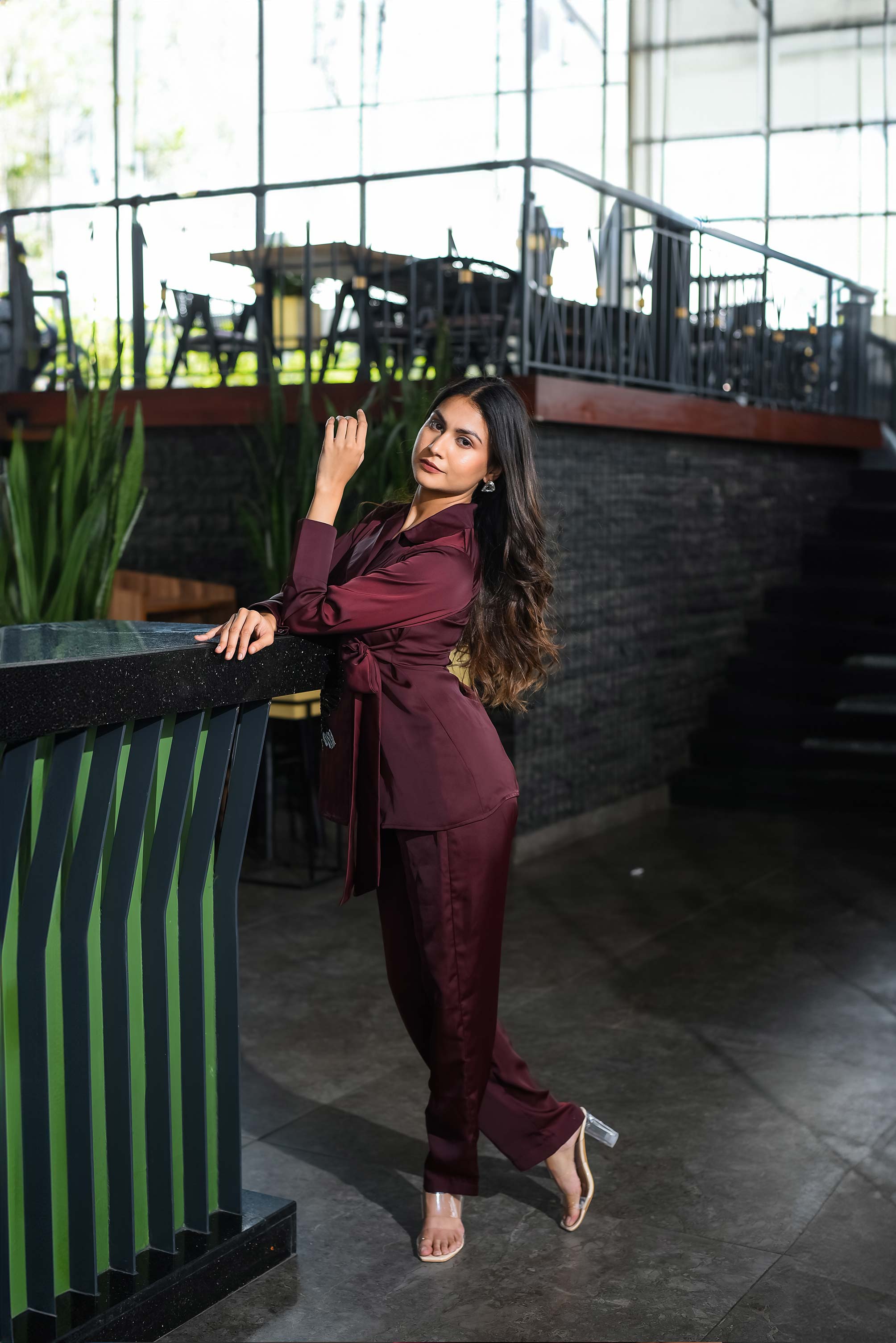 Wine Eagle Coord set