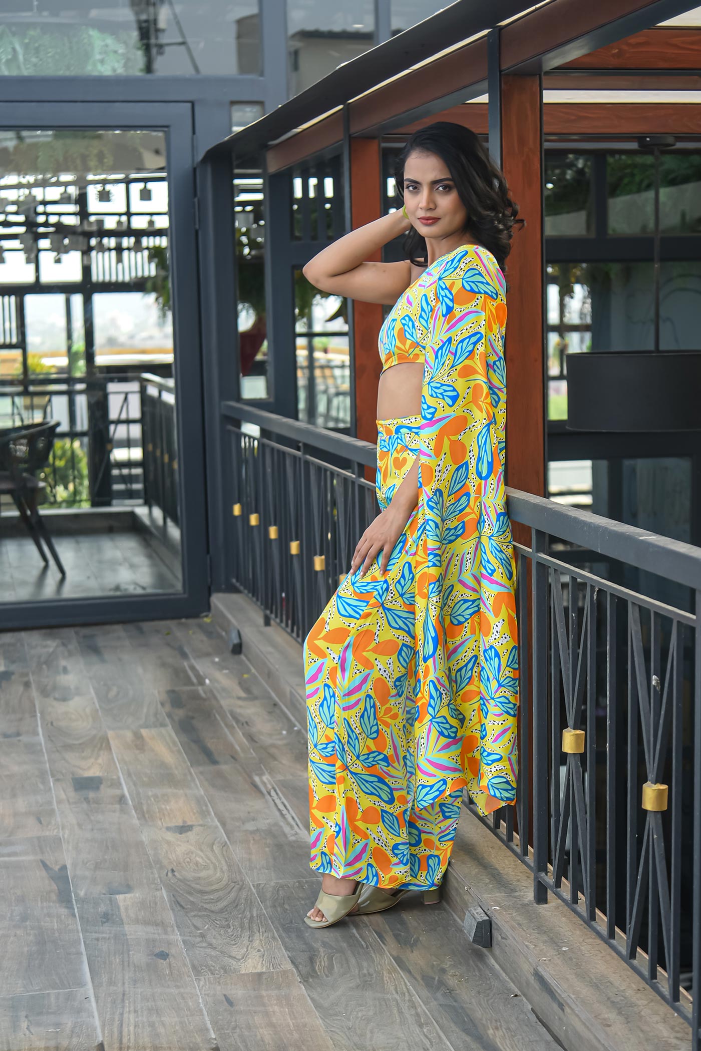 Tropicana Printed Coord Set