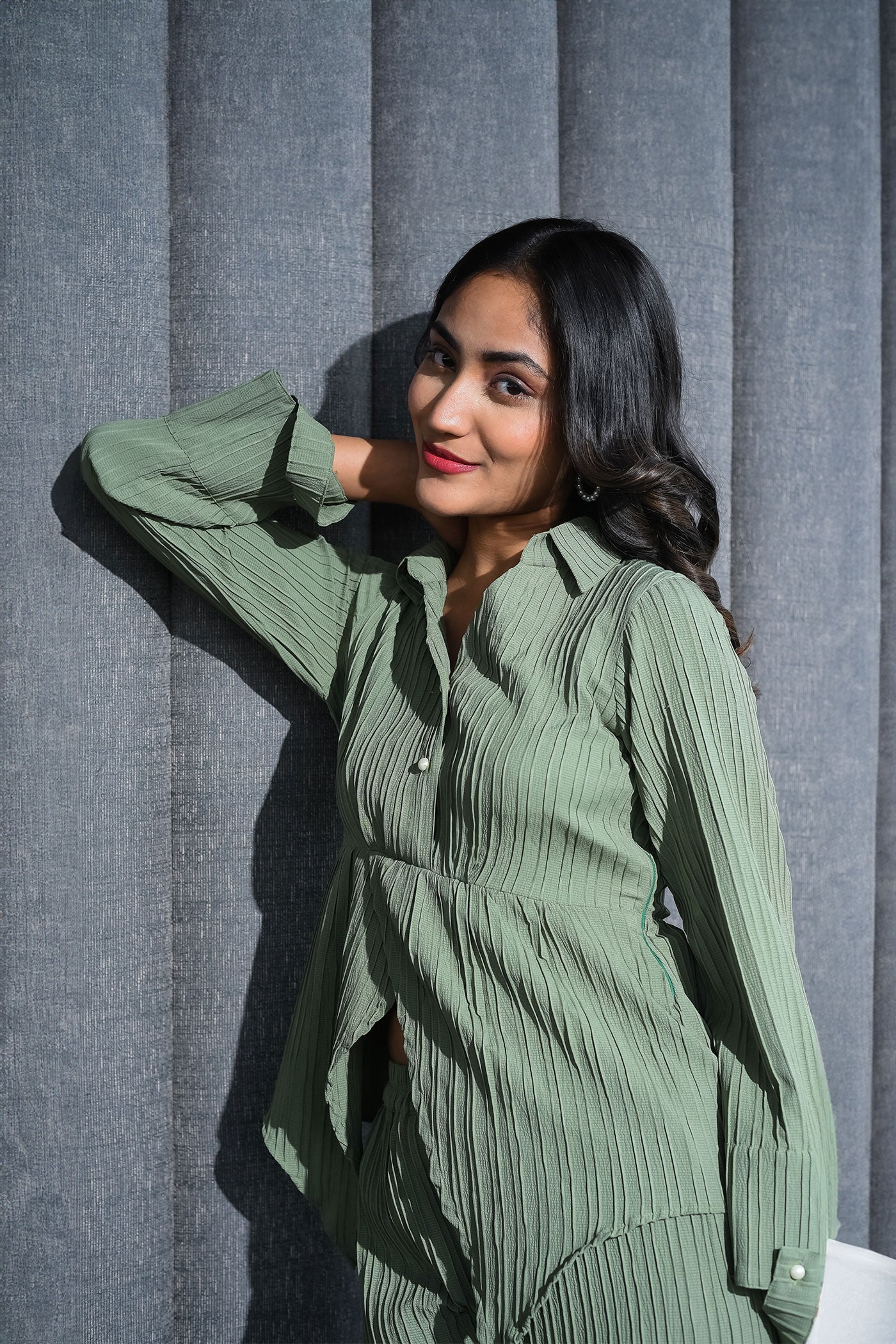 Olive Green DayOut Coord Set