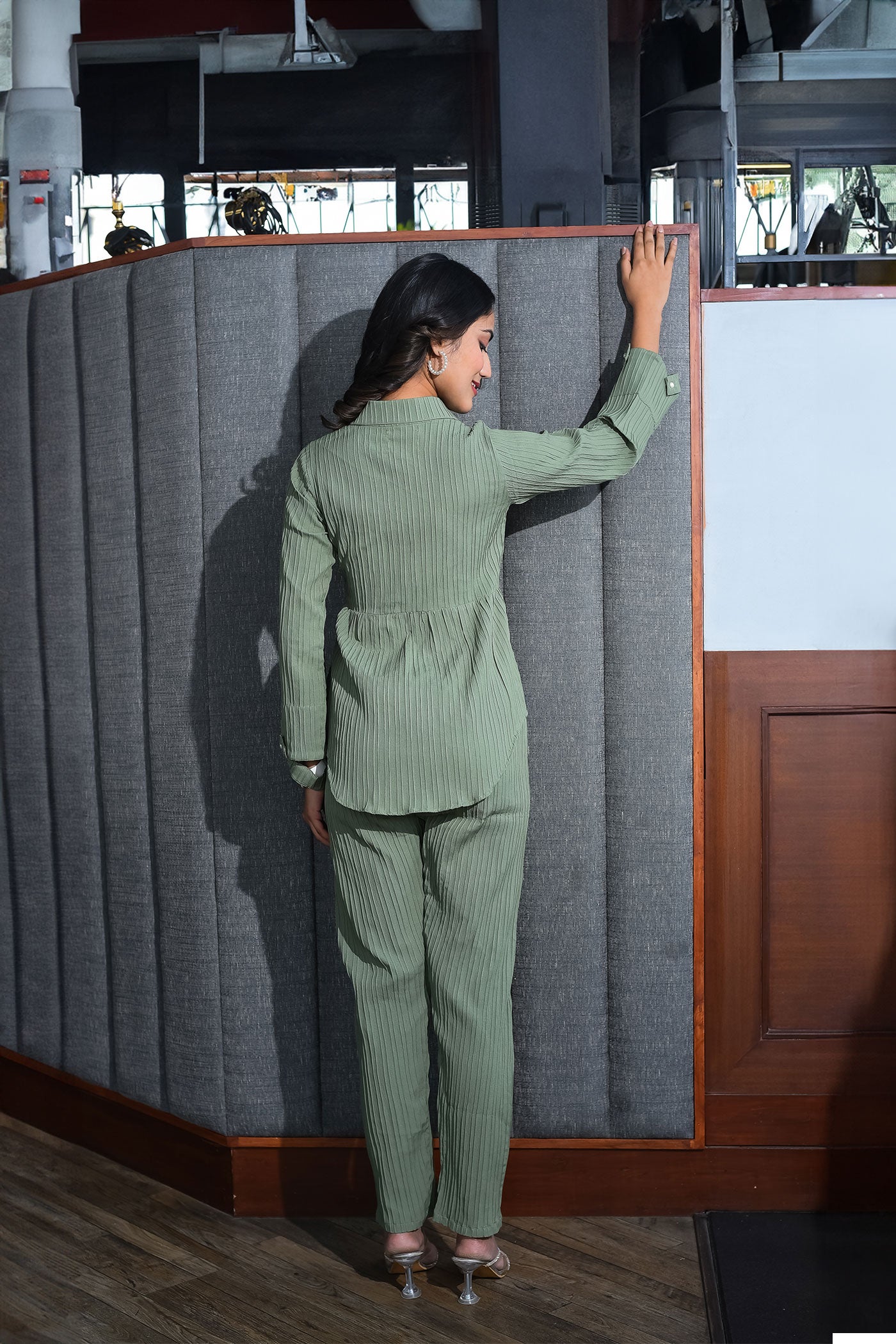 Olive Green DayOut Coord Set