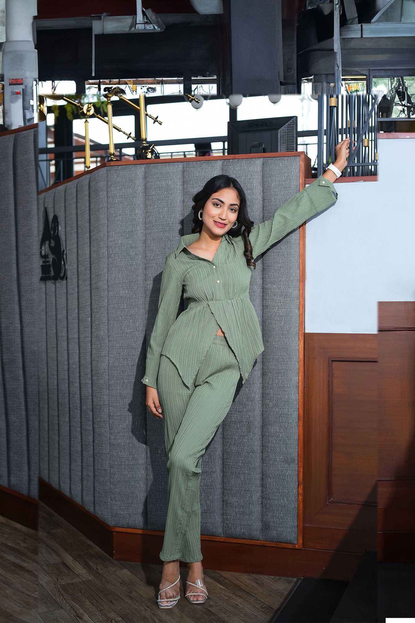 Olive Green DayOut Coord Set
