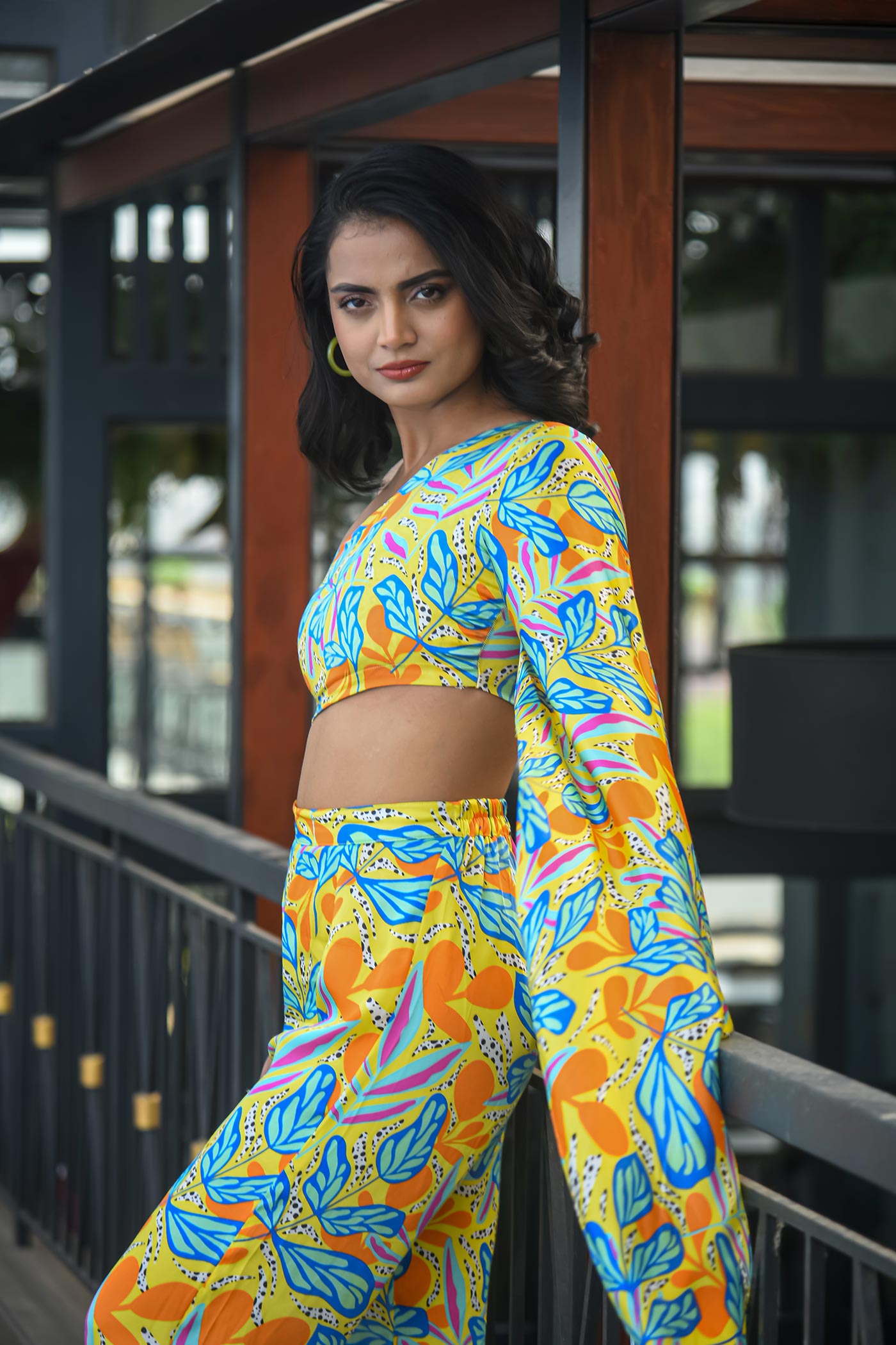 Tropicana Printed Coord Set