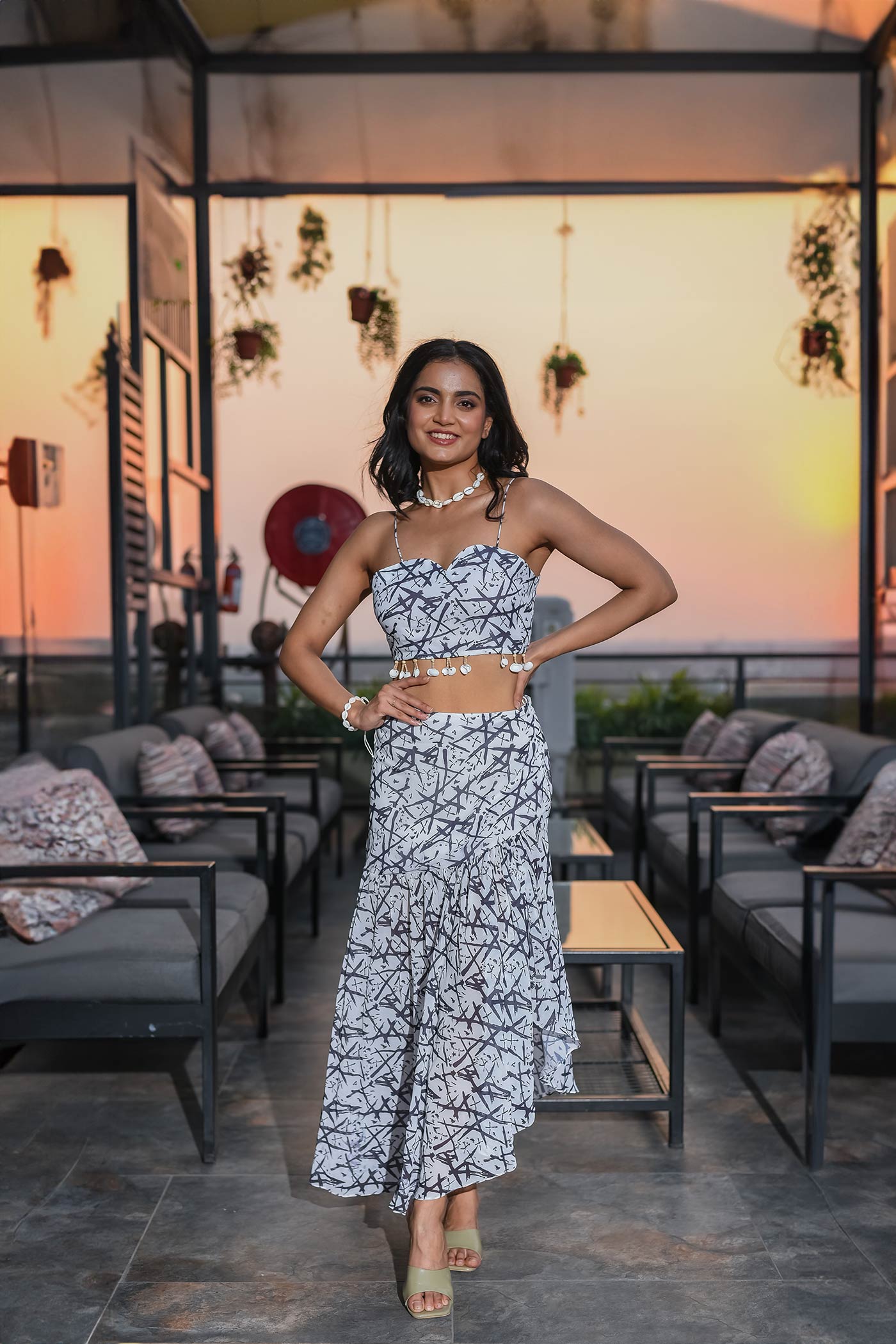 Sea Shell Miriam Dress