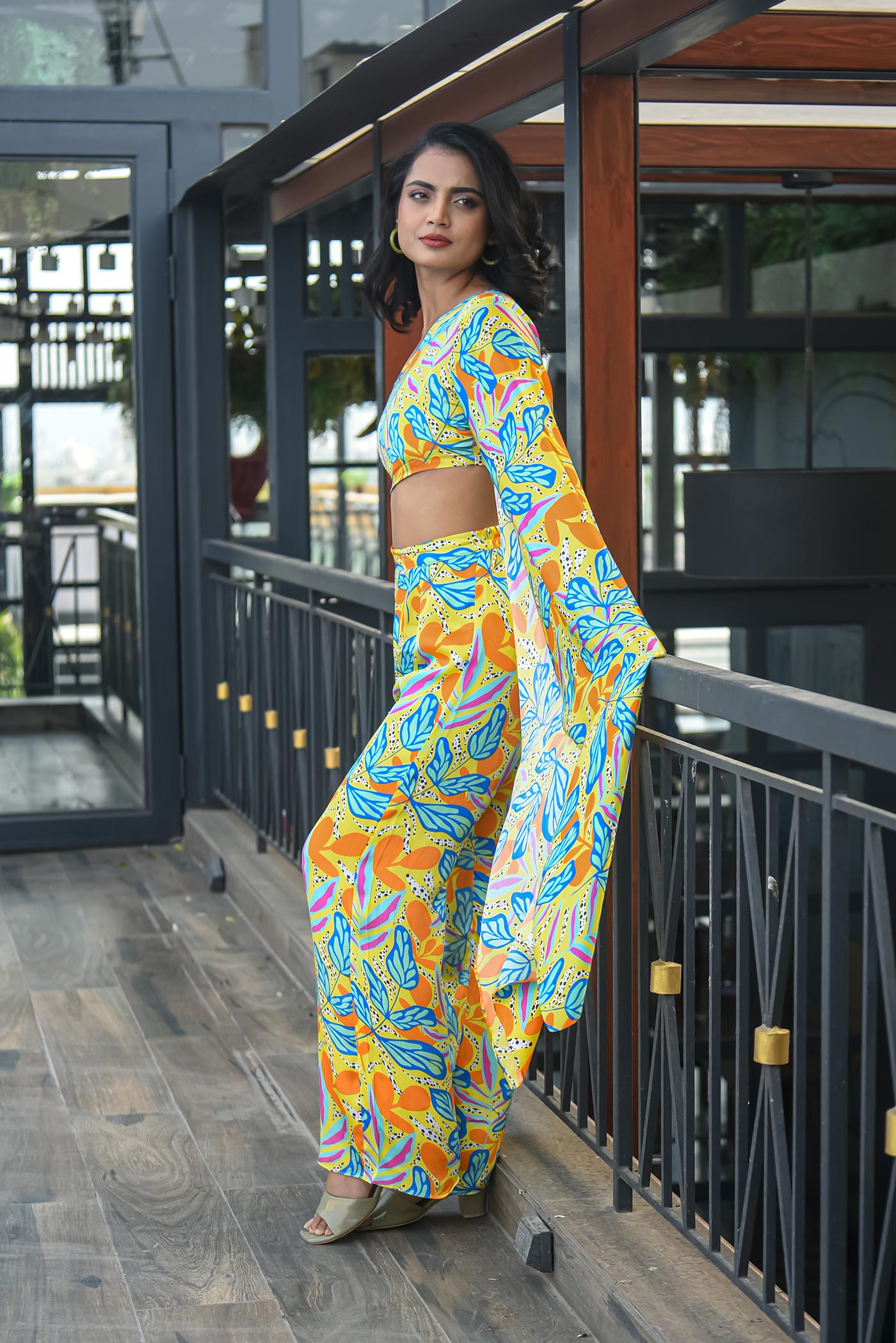 Tropicana Printed Coord Set