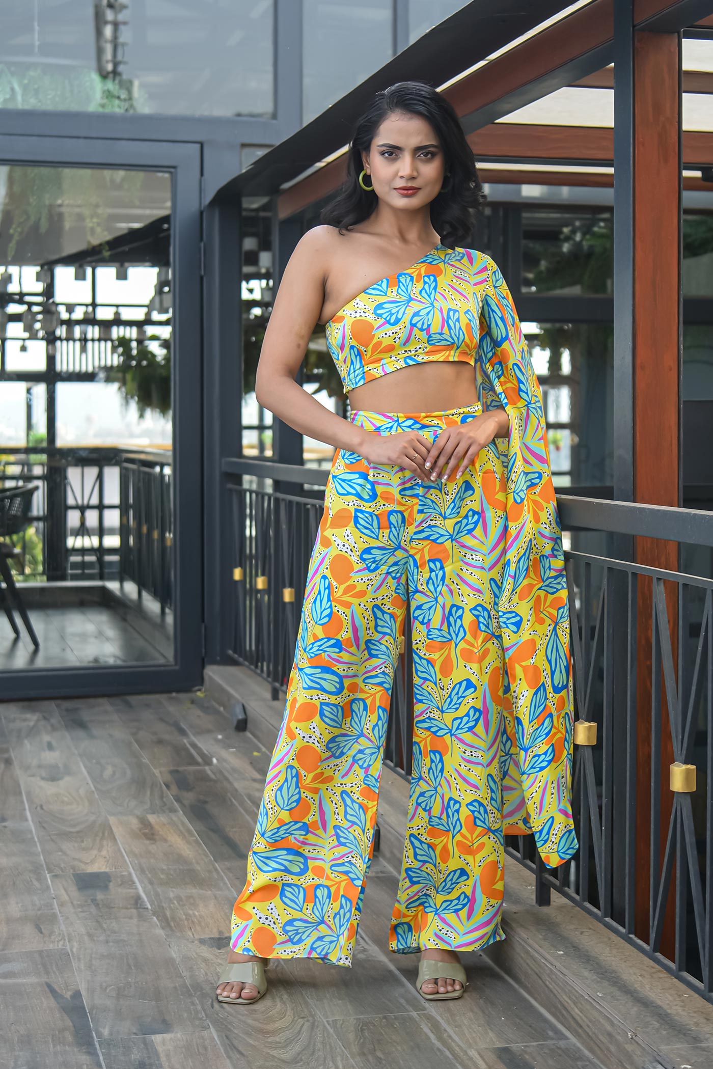 Tropicana Printed Coord Set