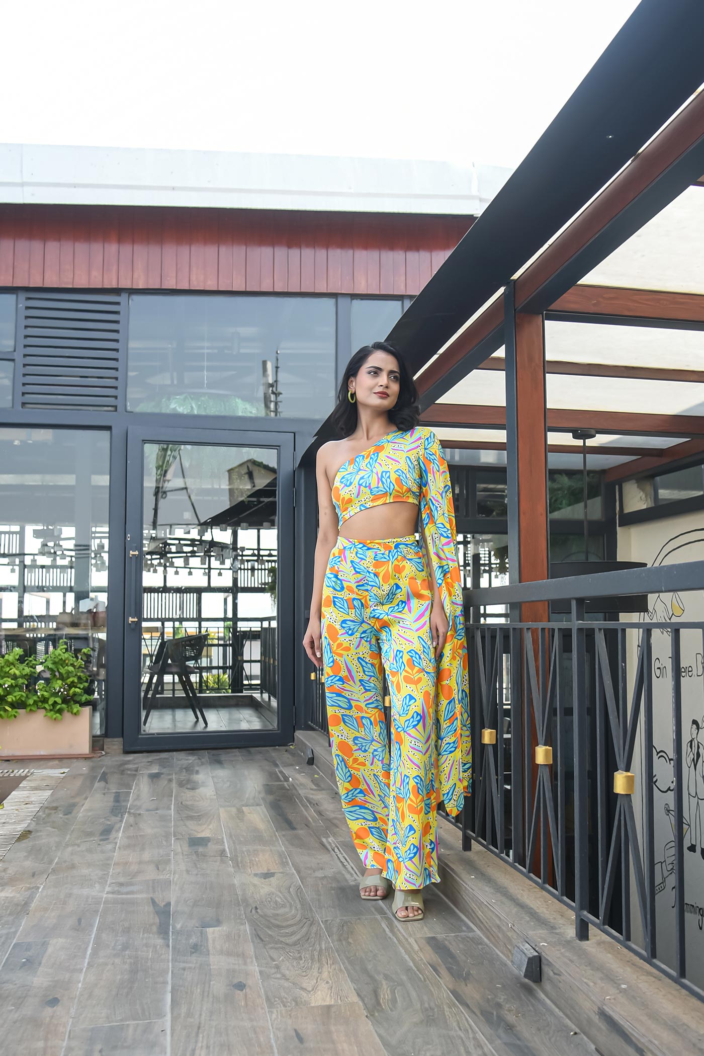 Tropicana Printed Coord Set