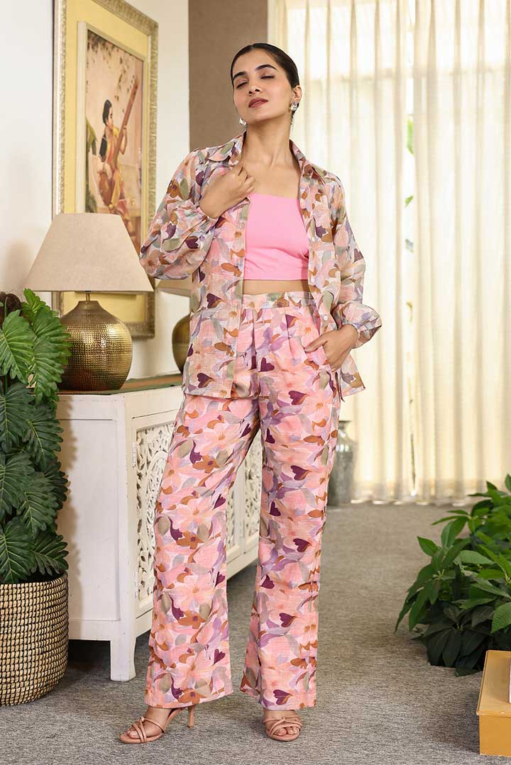 Pinkish Summer Special Coord Set