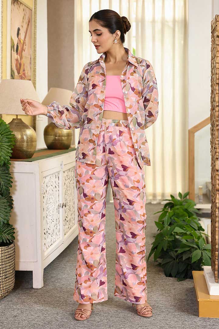 Pinkish Summer Special Coord Set