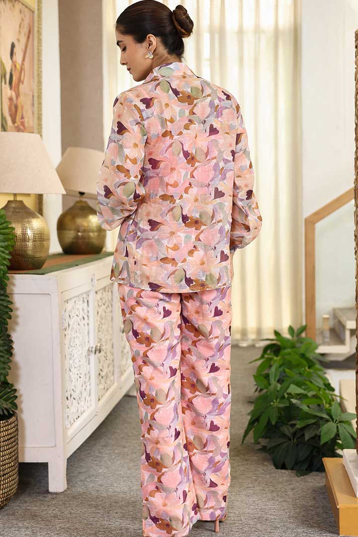 Pinkish Summer Special Coord Set
