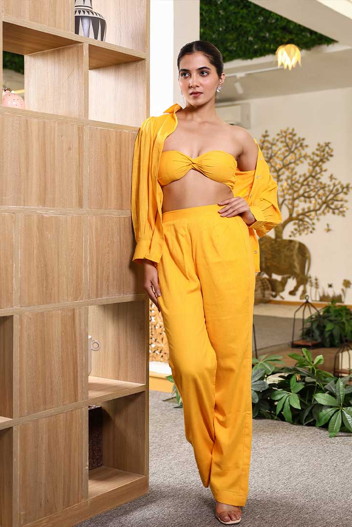 Spicy yellow 3 piece set